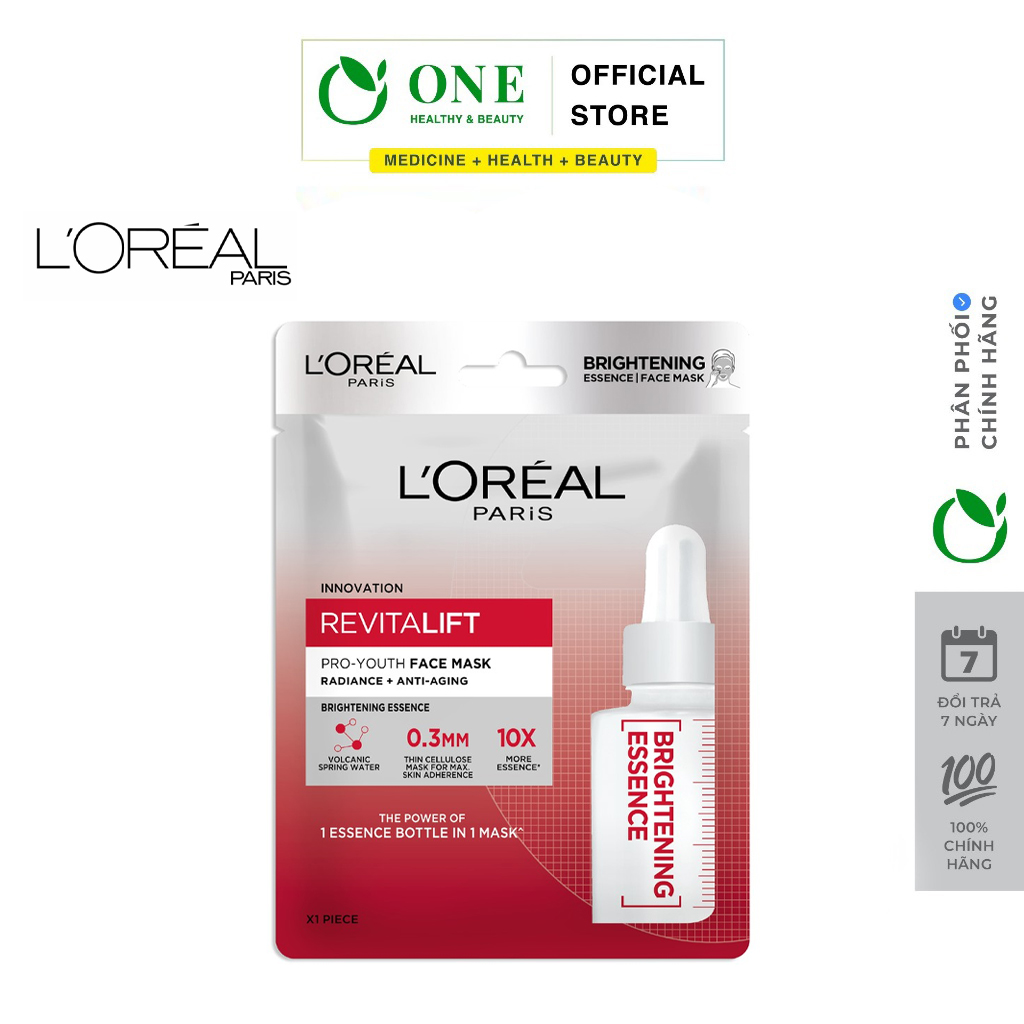 Mặt Nạ Giấy Dưỡng Chất Cô Đặc L'Oréal Paris Săn Chắc Da 30g
