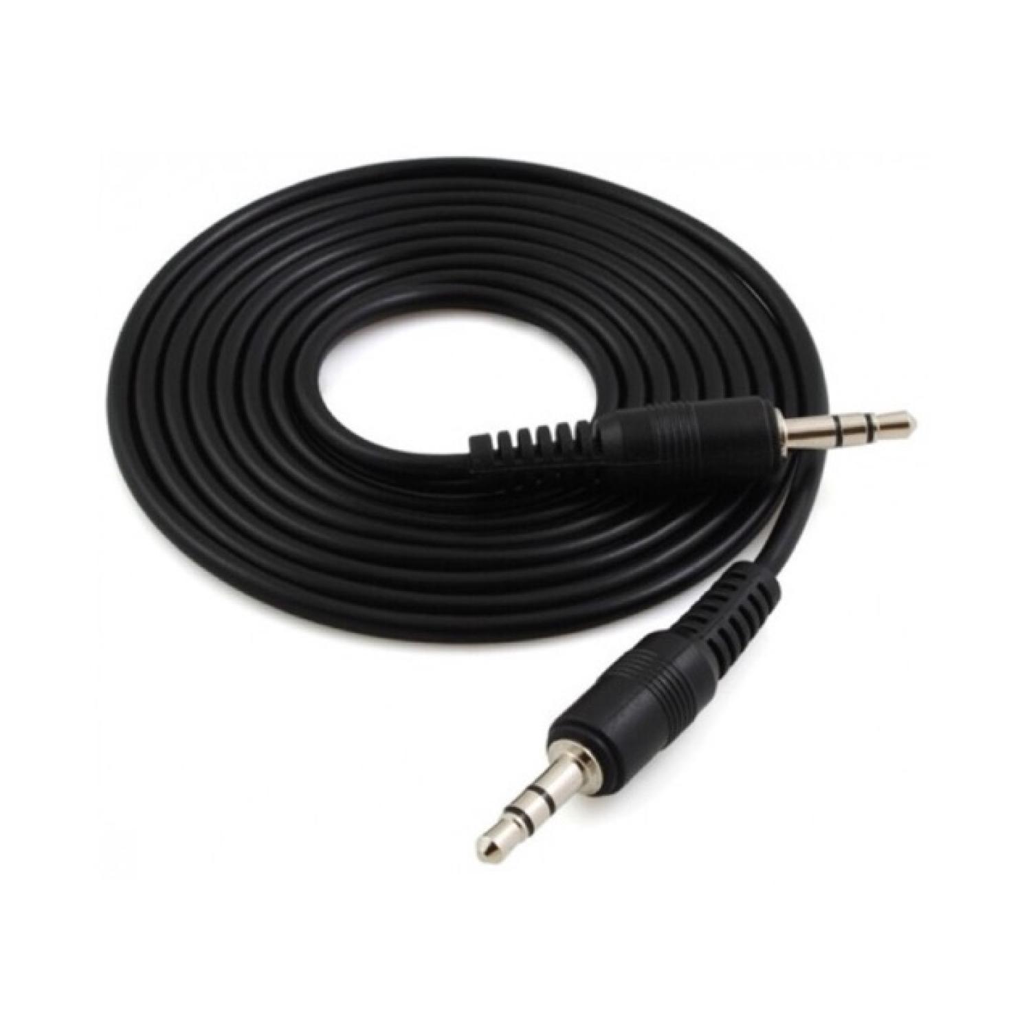 Dây loa âm thanh 1 ra 1 dài 1.5m 3m 5m - dây loa 2 đầu tròn jack 3.5 - viki link