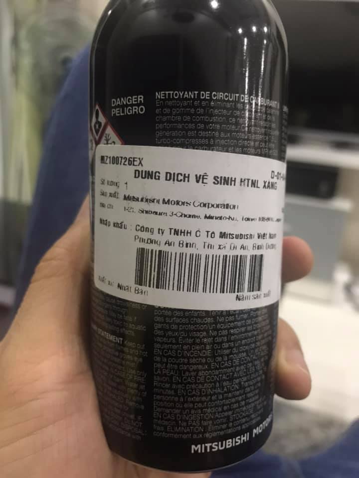 [MITSUBISHI] - DUNG DỊCH VỆ SINH KIM PHUN/BUỒNG ĐỐT CHÍNH HÃNG MITSUBISHI