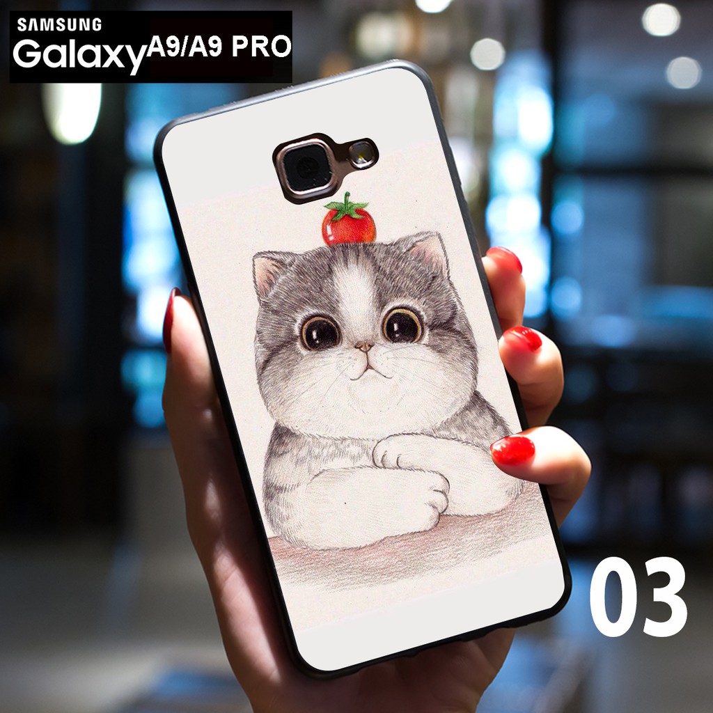 Ốp lưng Samsung A9 Pro-Samsung a7 2016-Samsung a5 2017 in hình ngộ nghĩnh đáng yêu, siêu đẹp, siêu bền.