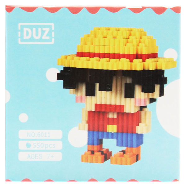 Đồ Chơi Lắp Ráp Mô Hình Nhân Vật Mini - DUZ 6011 - Luffy (550 Mảnh Ghép)