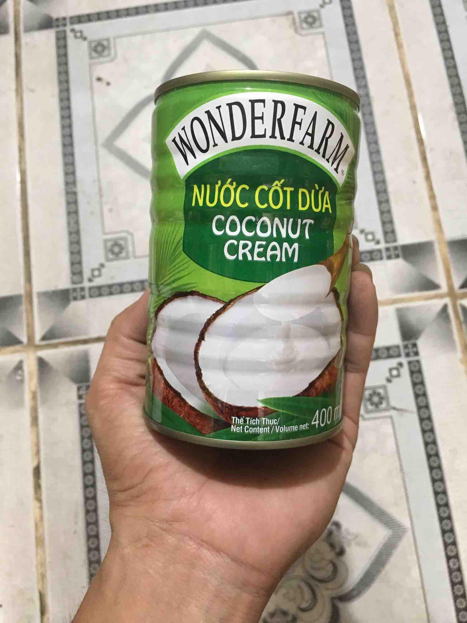 Nước cốt dừa Wonderfarm Lon 400ML