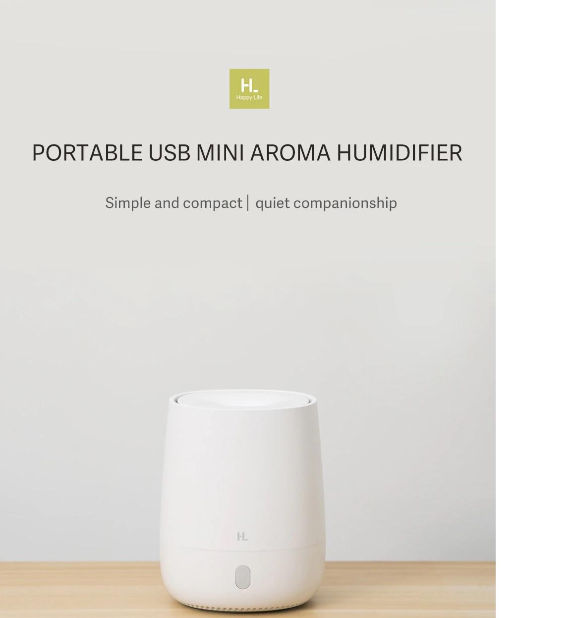 Máy Khuếch Tán Tinh Dầu Kiêm Đèn Ngủ Mini USB Xiaomi HL (120ml)