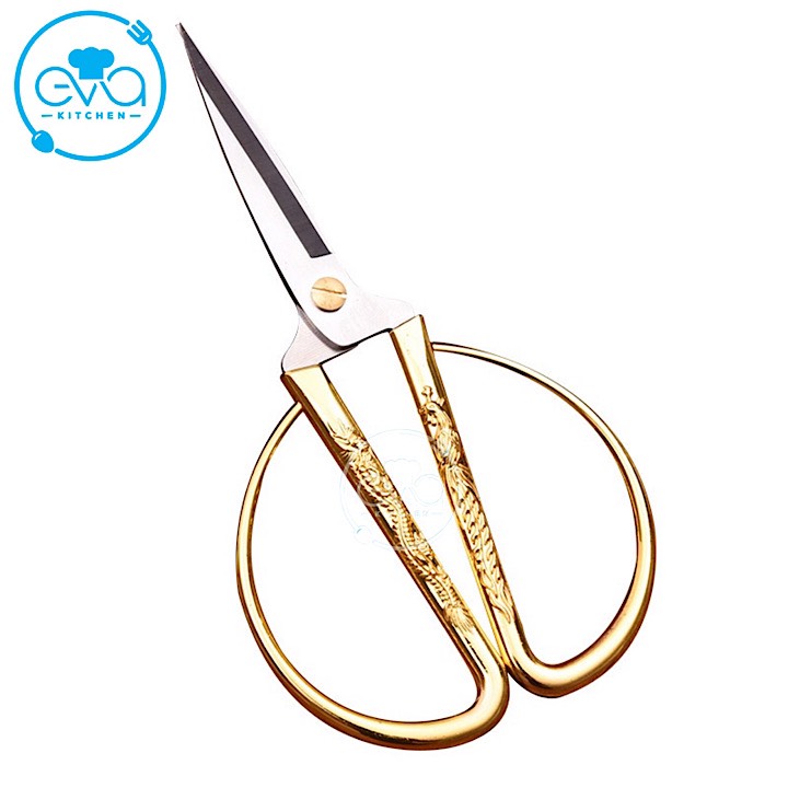 Kéo cắt cán rồng vàng sắc bén km45