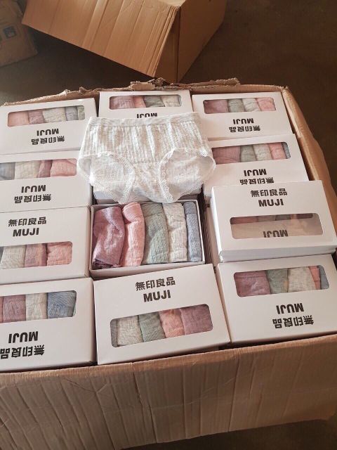 COMBO 05 QUẦN LÓT NỮ MUJI