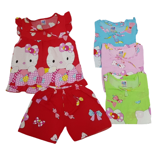 [HCM]Combo 3 bộ quần áo bé gái Cánh Tiên vải Tole size 1 đến 9 cho bé 5 đến 28kg hàng Việt Nam chất lượng cao