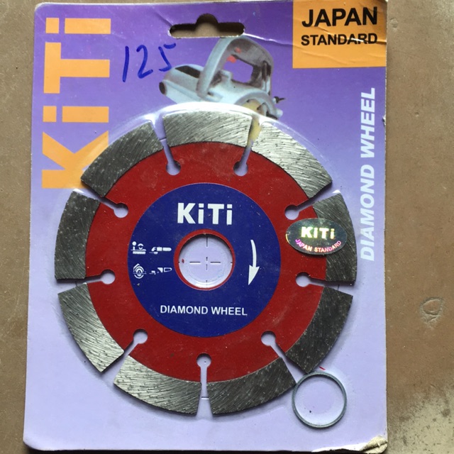 Lưỡi Cắt Gạch 125, Cắt Bê Tông , Cắt Tường Đa Năng Kiti Japan