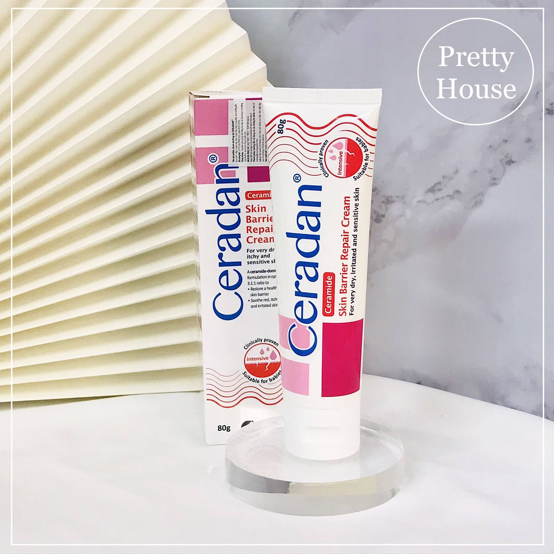 [DATE MỚI-CHÍNH HÃNG PHÒNG KHÁM DA]Kem dưỡng ẩm 80g Ceradan Cream