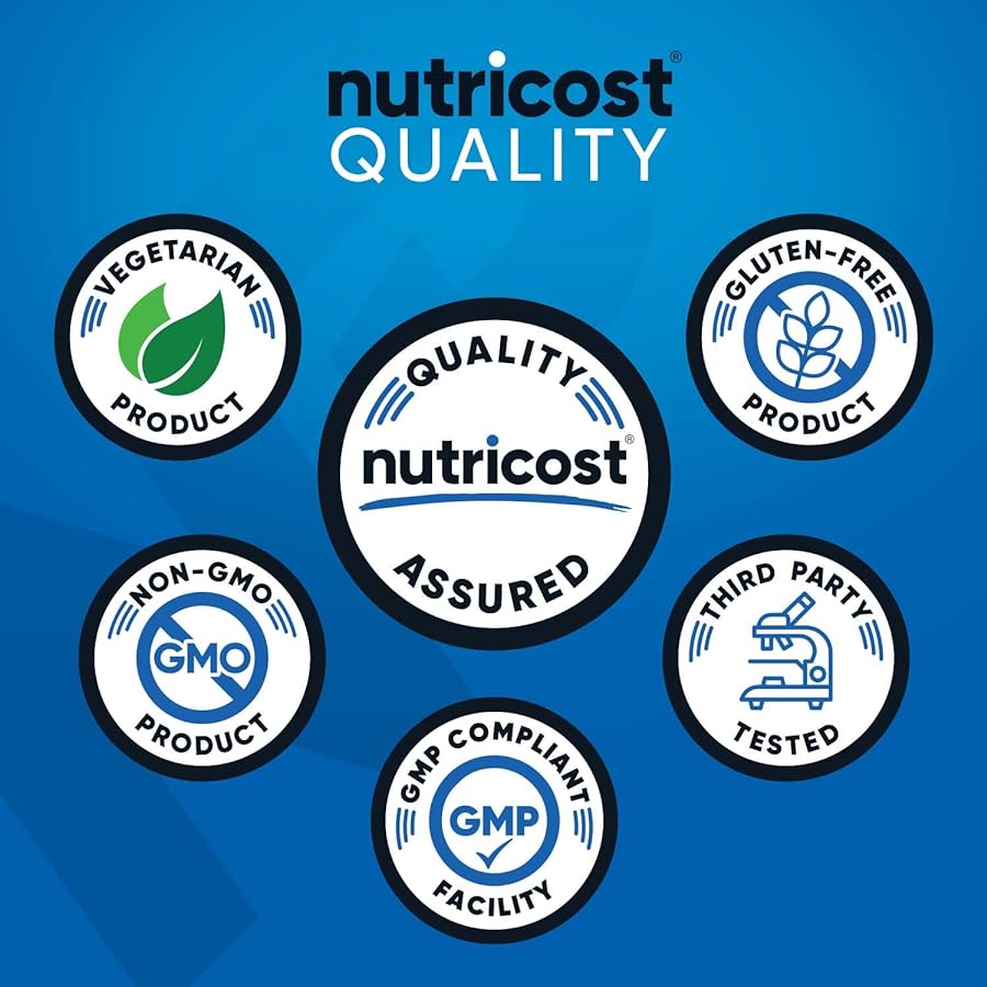 Nutricost Creatine Monohydrate 500g, Hỗ Trợ Tăng Sức Bền và Xây Dựng Cơ Bắp Nhập Khẩu USA