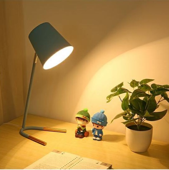 Đèn bàn trang trí phòng RIVEN kiểu dáng độc đáo, hiện đại - kèm bóng LED chuyên dụng.