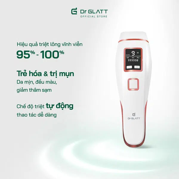 Máy triệt lông DR GLATT IPL PRO/ IPL 2.0