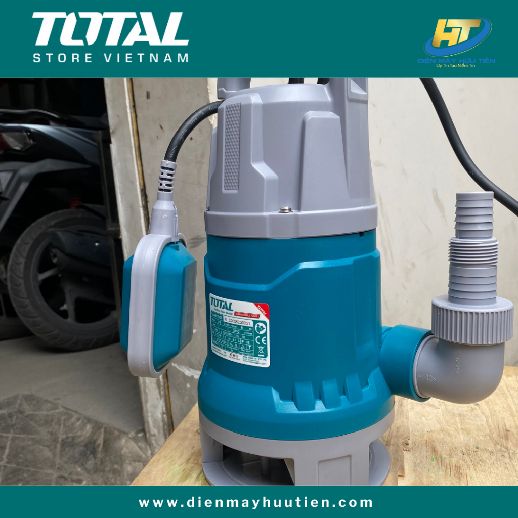 Máy bơm chìm chất thải Total TWP87506