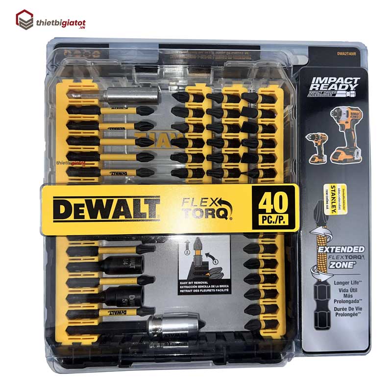 Bộ mũi vít đa năng DeWalt DWA2T40IR