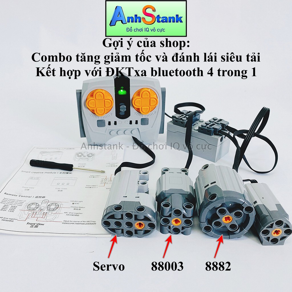 Motor Servo 88004 Tương Thích 9686-Technic-Education