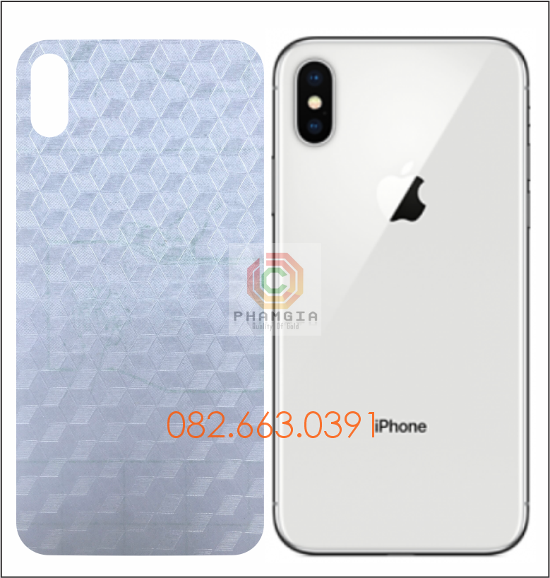 Miếng Dán Carbon Mặt Sau Của Dòng Máy Iphone