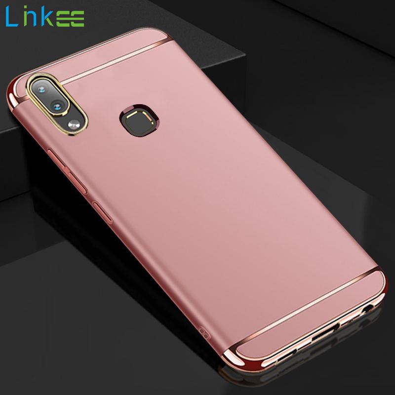 For Vivo Y93 Phone Case, Luxury 3 In 1 Case Ultra Slim Hard Cover Removable Casing