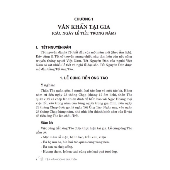 Sách Tập văn cúng gia tiên (Văn khấn nôm tại nhà)