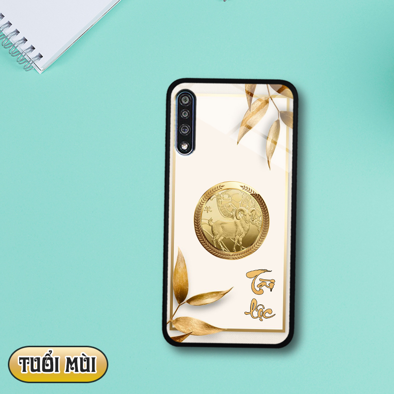Ốp lưng kính 12 con giáp cho VSMART Live