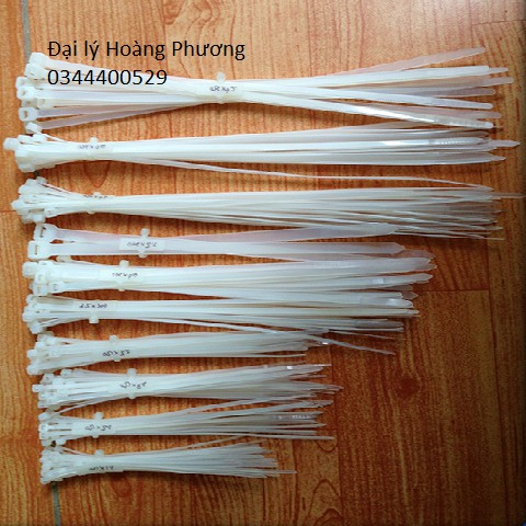 100c dây thít nhựa, dây rút nhựa các cỡ bé, lạt nhựa