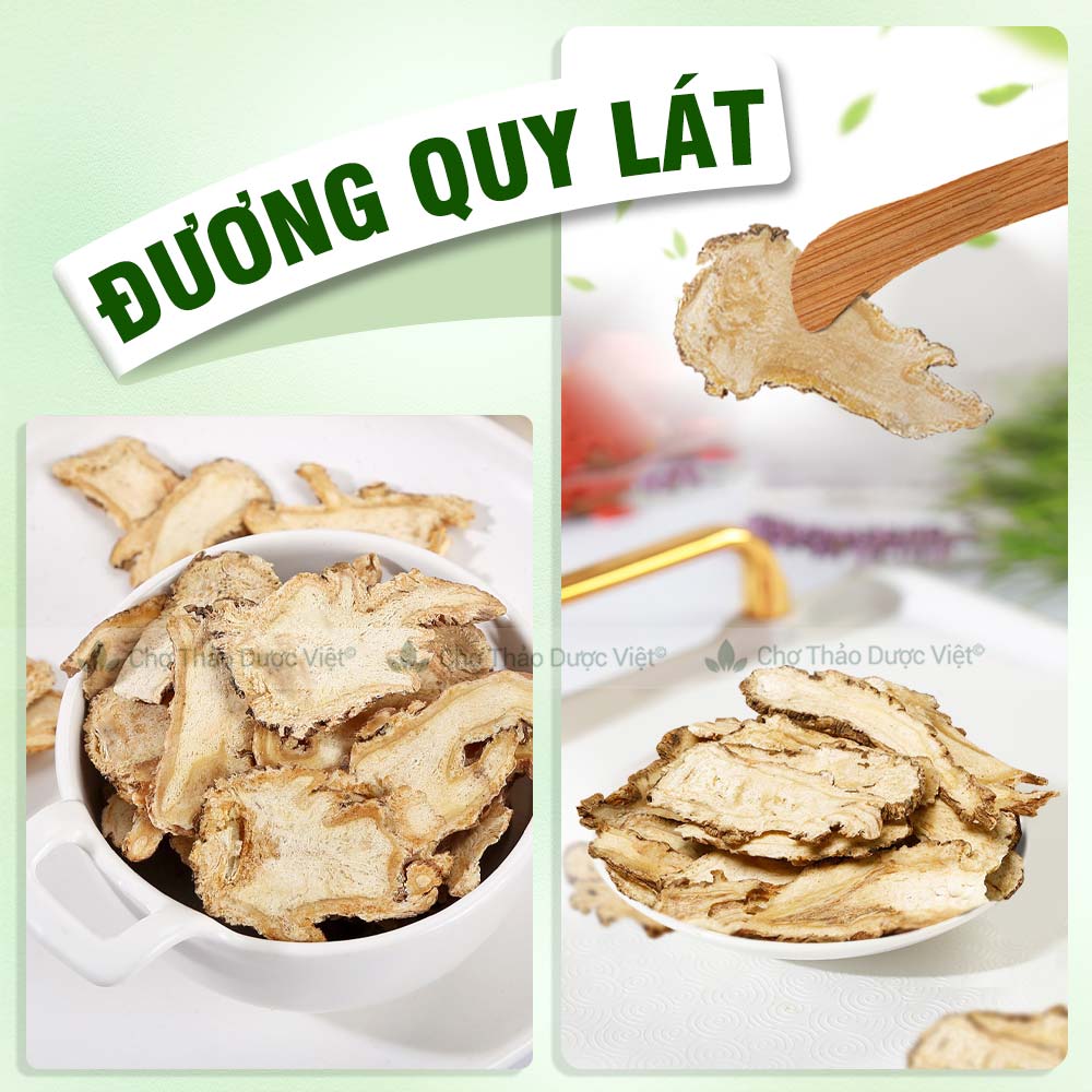Dang Gui 100g, Thinly Sliced, Dried, White, Fragrant - Viet Herbal Market