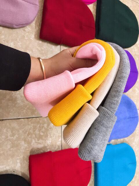 Mũ Len Beanie Nhiều Màu