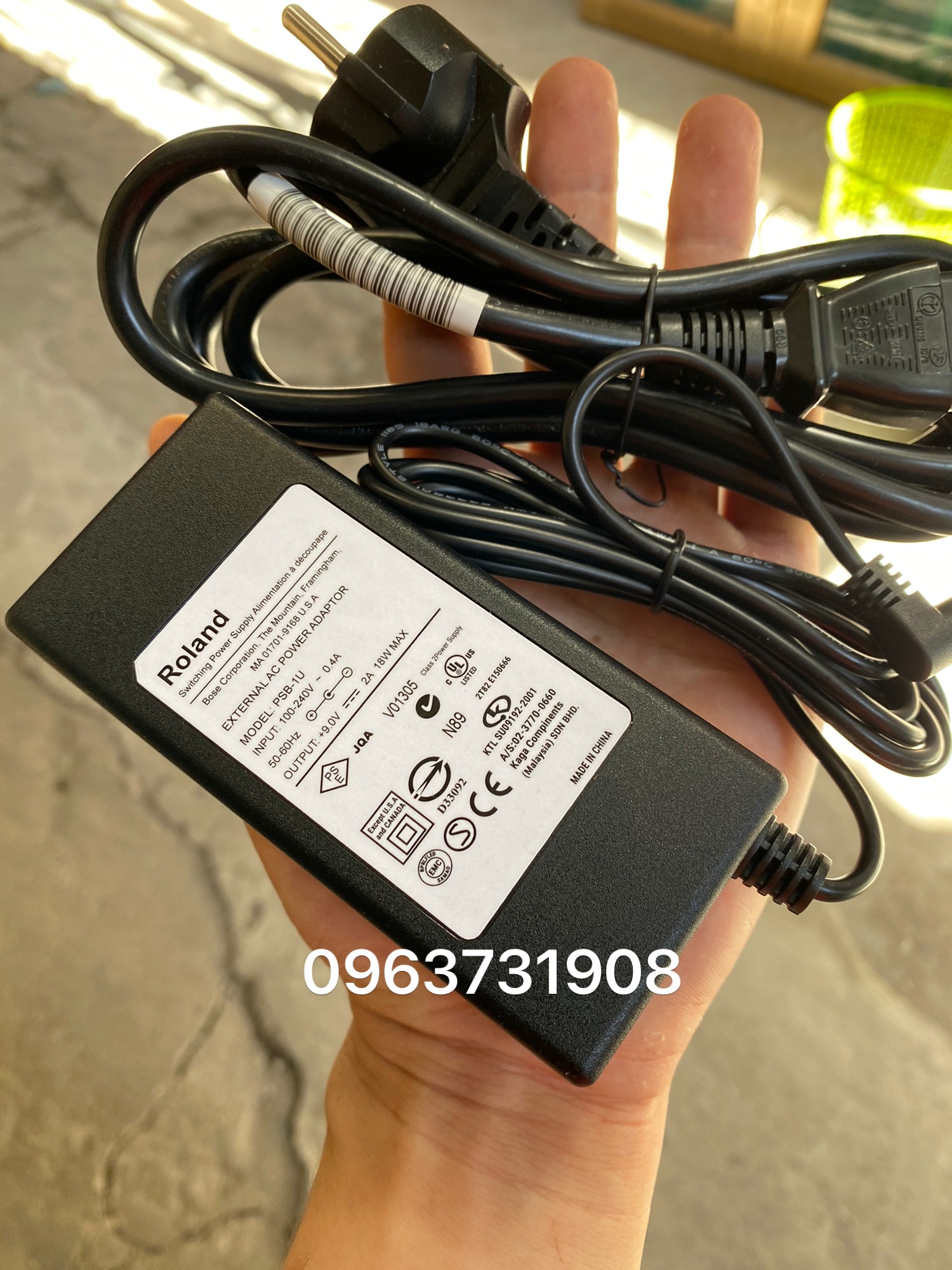 Adapter Nguồn Đàn Roland Keyboards XPS-10 chính hãng