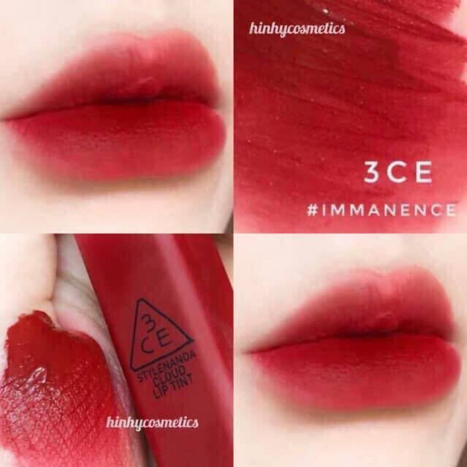 [ Hàng có sẵn ] Son kem lì 3CE Cloud lip tint