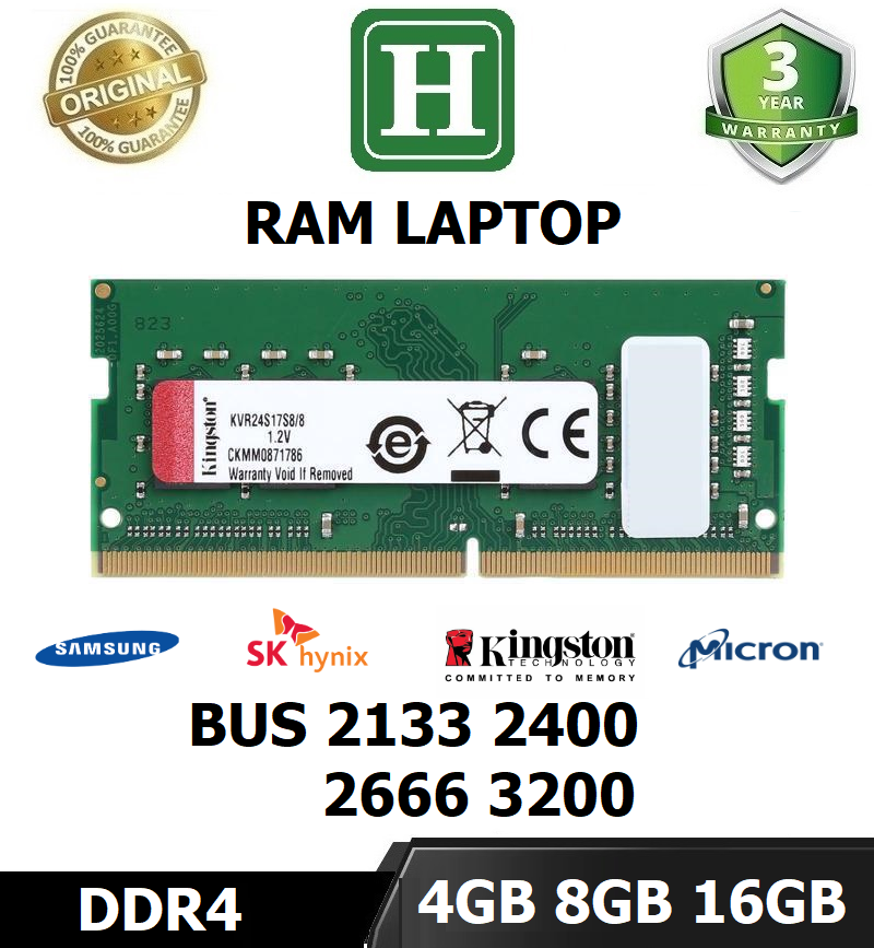 Ddr4 2400 Kingston Ddr4 2133 4gb Ram Laptop DDR4 4gb 8gb 16GB Bus