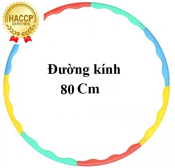 [HCM]VÒNG LẮC GIẢM EO TAN MỠ BỤNG ĐƯỜNG KÍNH 80CM 272
