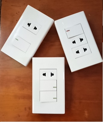 Mặt ổ cắm kết hợp hạt ct âm tường a60 mpe