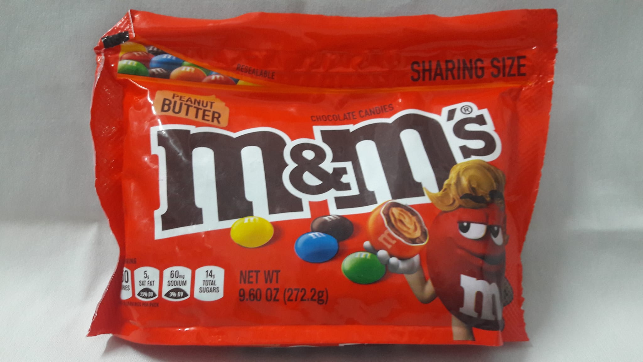 Socola Peanut butter M và M - Mỹ (255.2g)