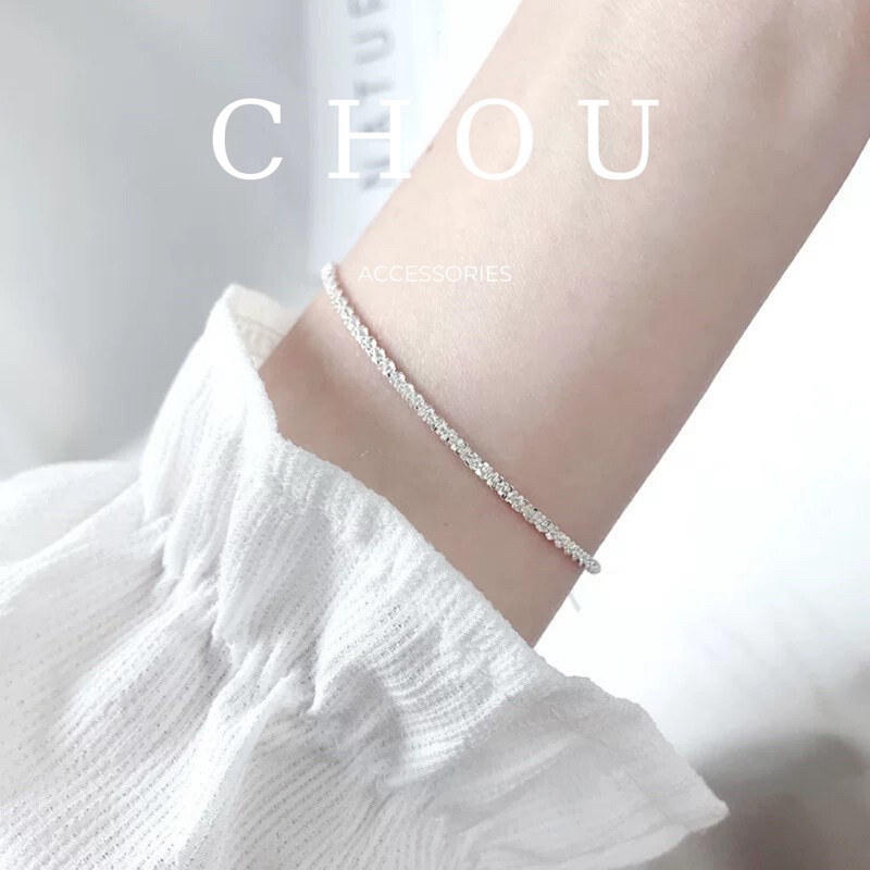 Lắc Tay Trơn Basic Lấp Lánh | CHOU ACCESSORIES |