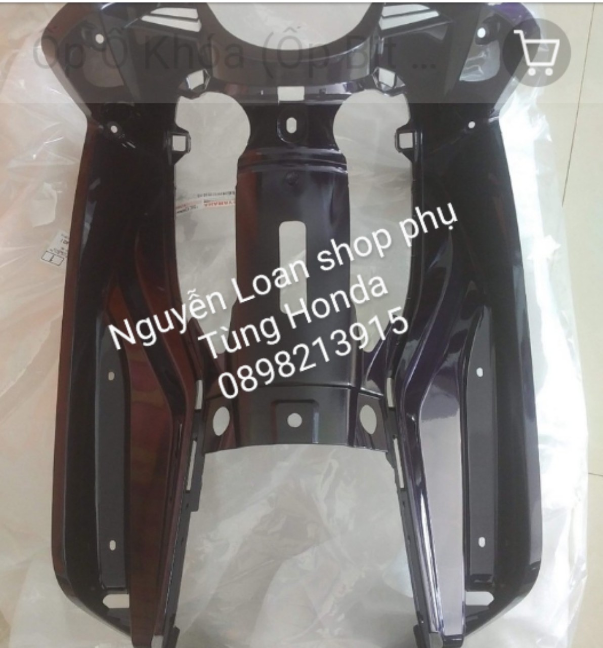 Ốp ổ khóa exciter 2006 - 2010 tím