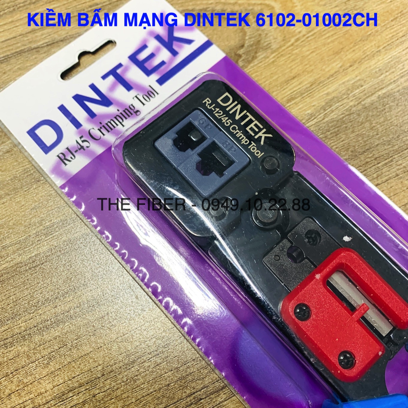 KIỀM BẤM MẠNG DINTEK 6102-01002CH