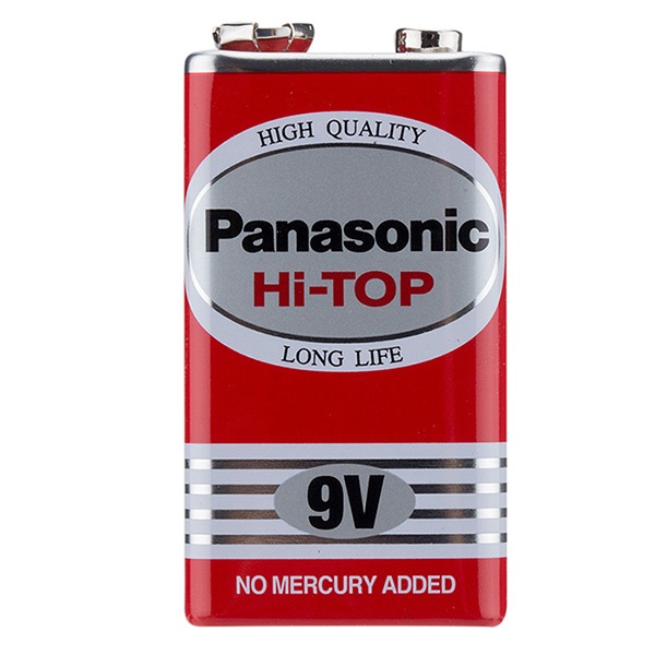 Pin vuông Panasonic 9v  cho Đàn Guitar lắp EQ
