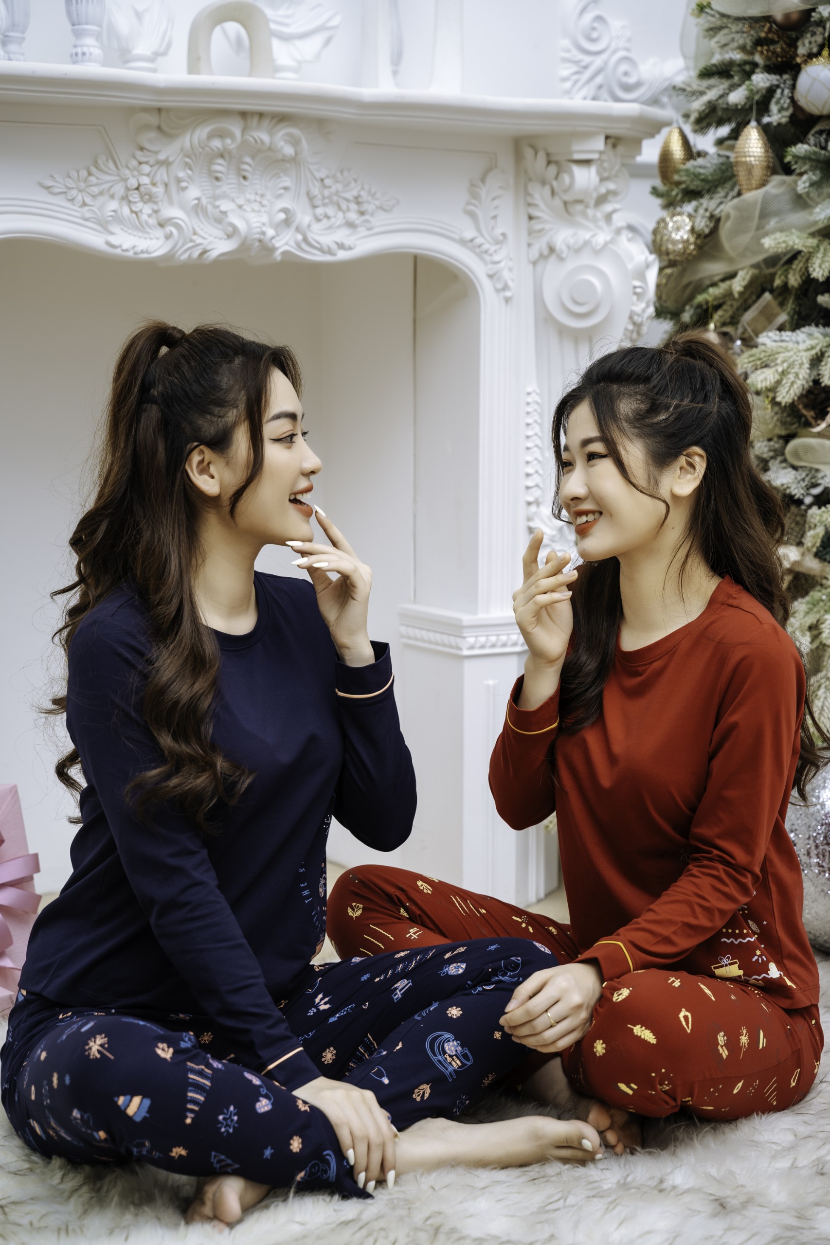 [WINNY] 21582 BỘ COTTON DÀI TAY QUẦN DÀI