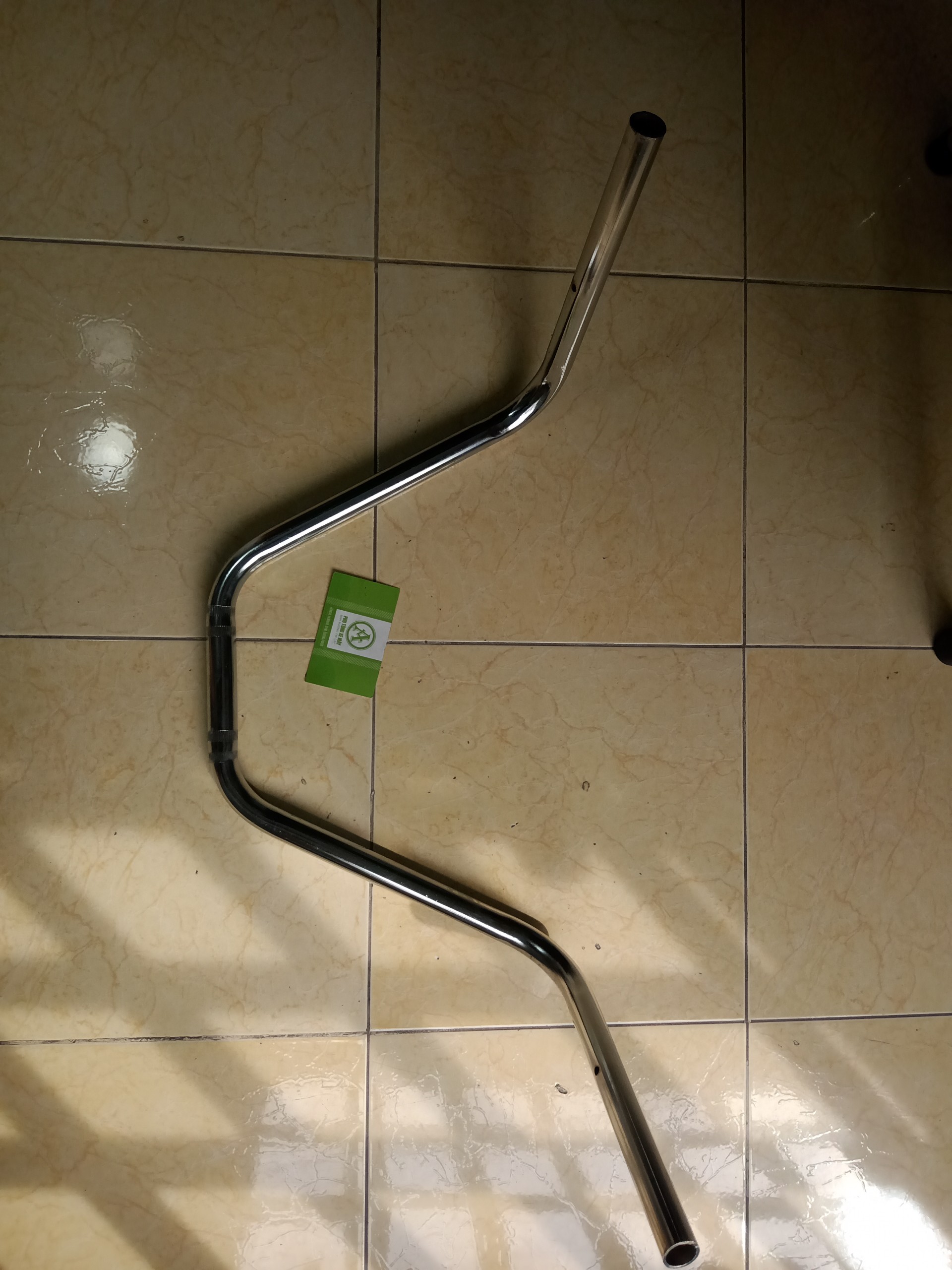 Ghi đông inox xe ba gác ( không thanh ngang )