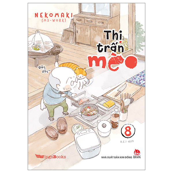 Fahasa - thị trấn mèo - tập 8 - tặng kèm postcard