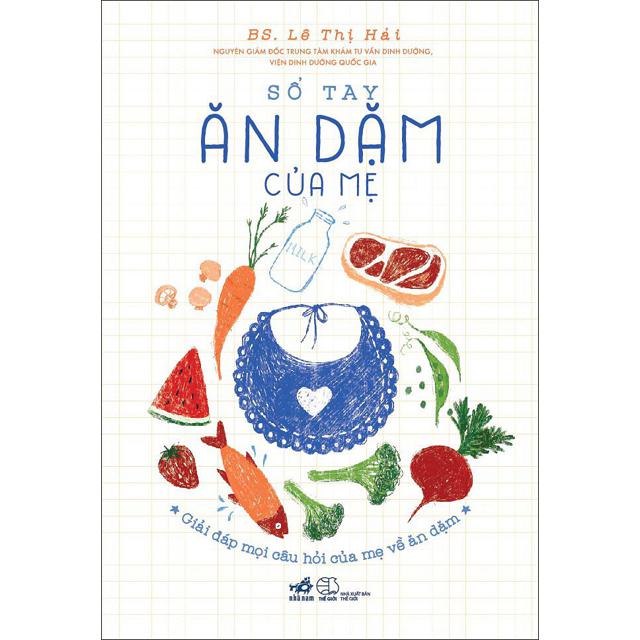 Sách - Sổ tay ăn dặm của mẹ ( có kèm thực đơn ăn dặm )