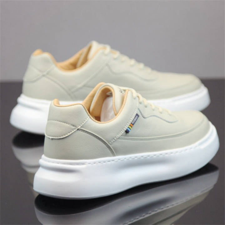 thick white tennis shoes