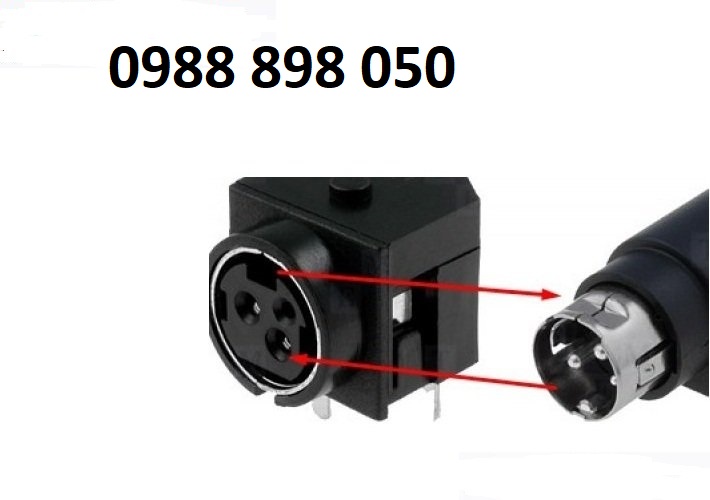 Dây nguồn máy in mã vạch xprinter xp 350b