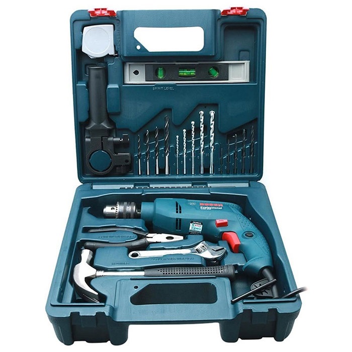 Máy khoan động lực Bosch GSB 550 kèm hộp phụ kiện 19 chi tiết