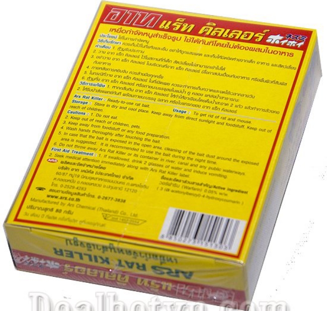 [HCM]THUỐC DIỆT CHUỘT THÁI TIÊU DIỆT MỌI LOẠI CHUỘT