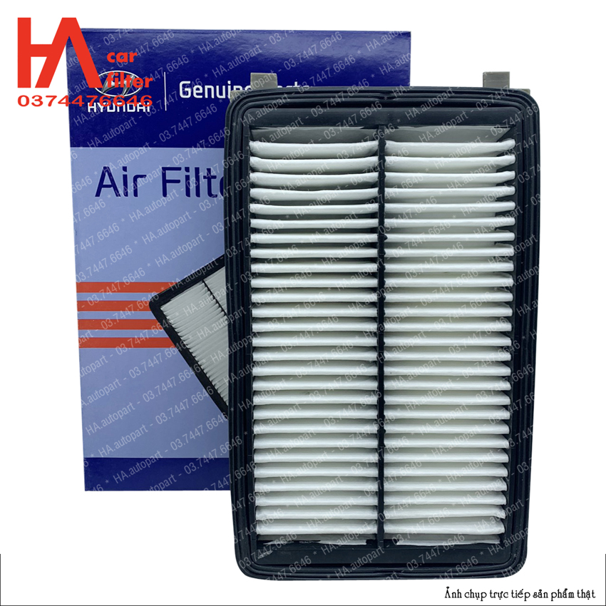 Lọc gió động cơ Tucson máy dầu đời 2016-2022, Sportage máy dầu đời 2015-2022. (HYD)