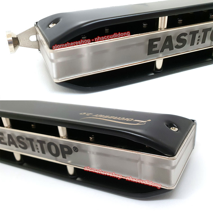 Easttop Forerunner 2.0 NEW Kèn Harmonica Chromatic Key C Không Windsaver