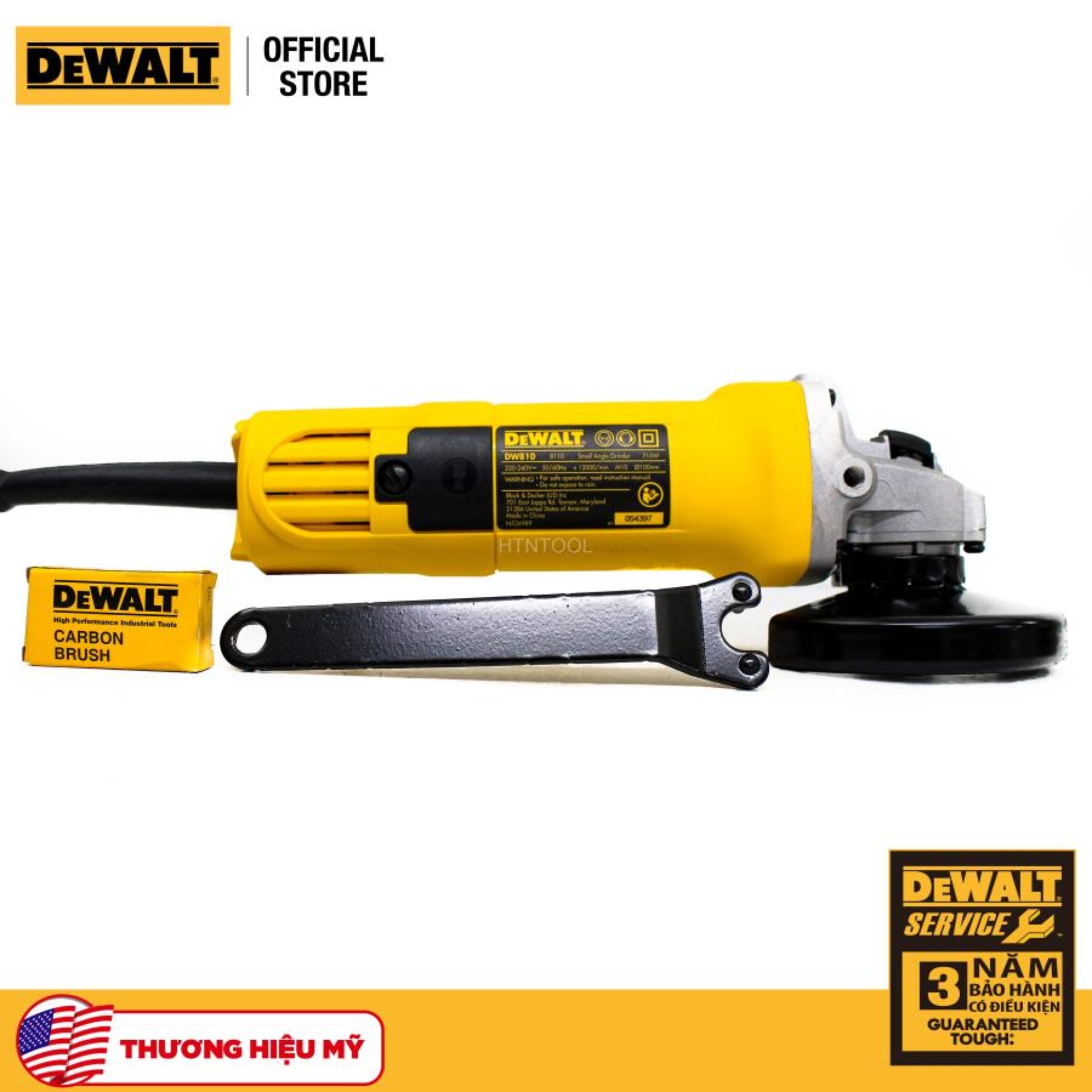 Máy mài cầm tay 710W DeWalt DW810B-B1