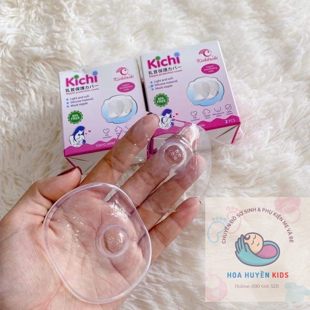 Núm trợ ti kichilachi miếng bảo vệ đầu ti cho mẹ hộp 2 chiếc