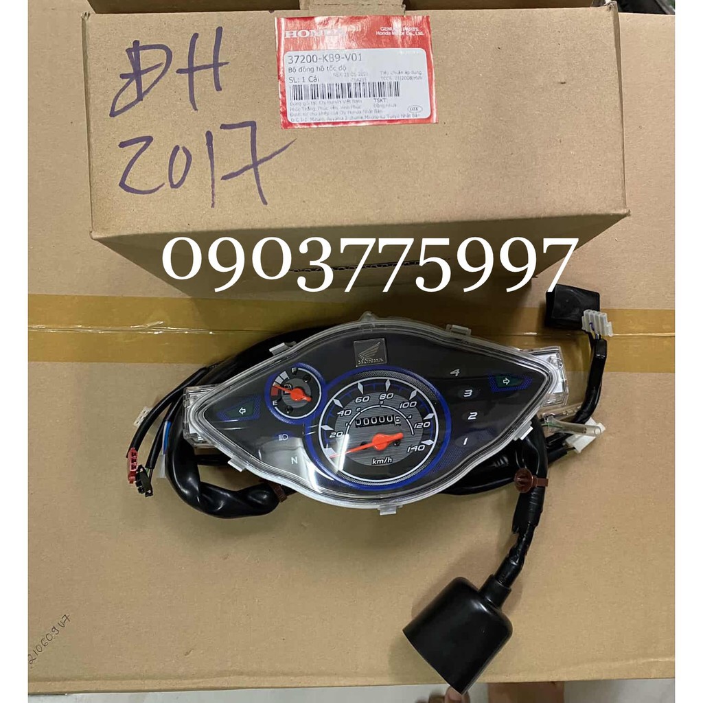 [HÀNG_CHÍNH_HÃNG] Bộ đồng hồ tốc độ WAVE A 110 đời 2017 , Đồng hồ WAVE A 110cc