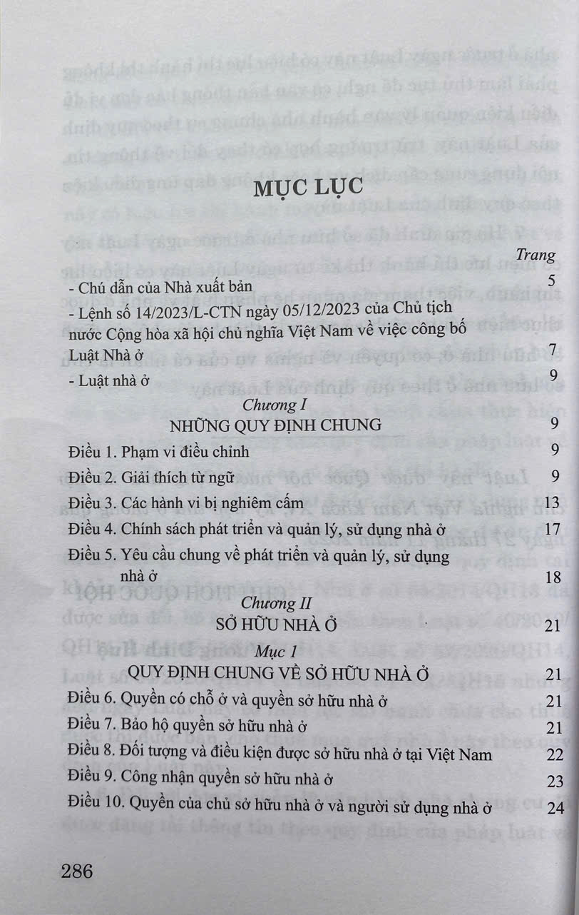 Luật Nhà Ở
