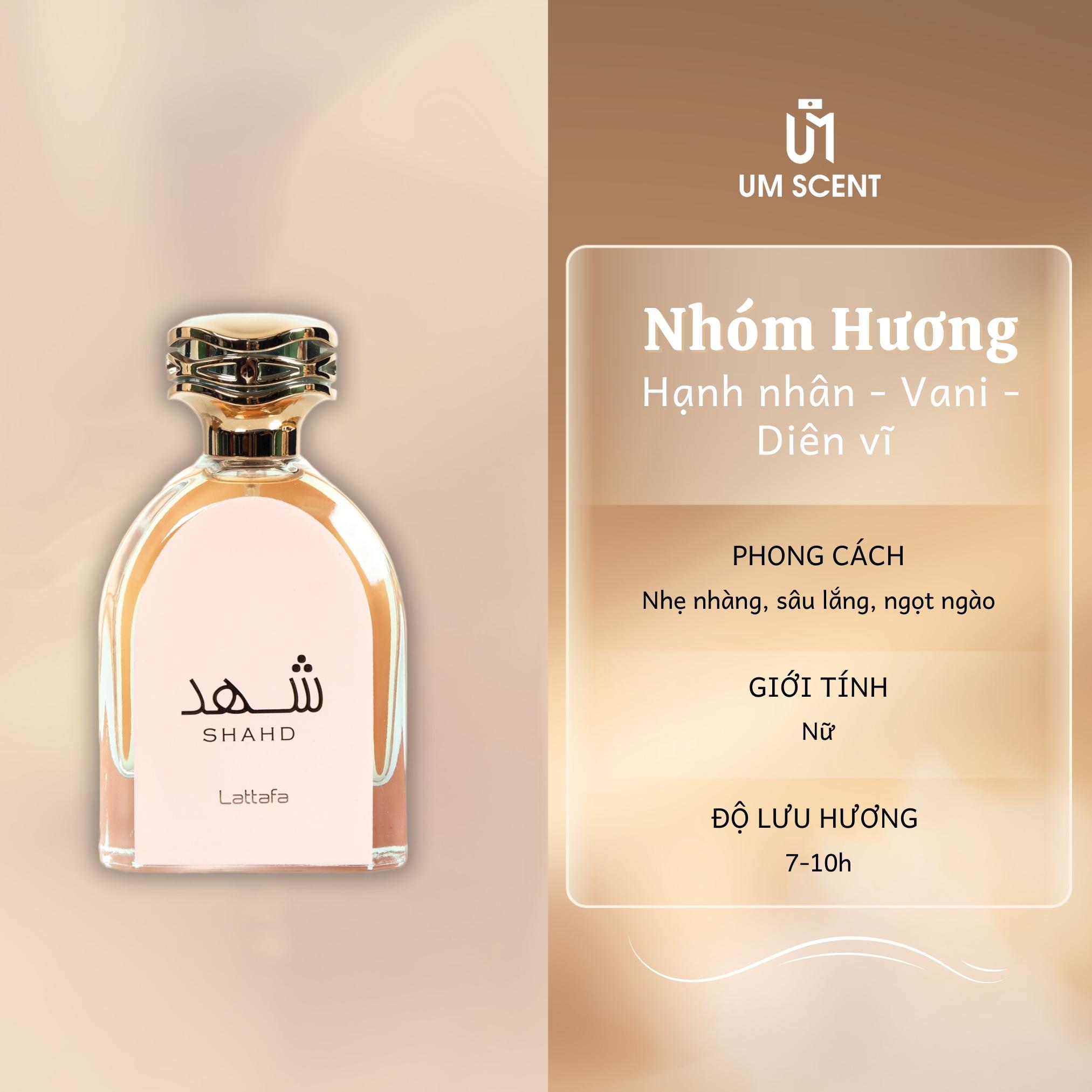 Nước Hoa Nữ SHAHD 100ml & 10ml